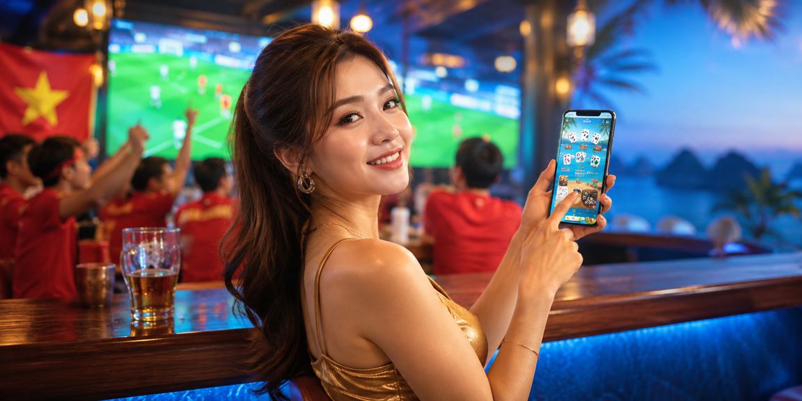Người dùng Việt Nam xem tỷ lệ kèo bóng đá trực tuyến trên điện thoại buổi tối